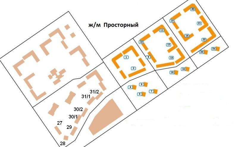 Дискус план застройки