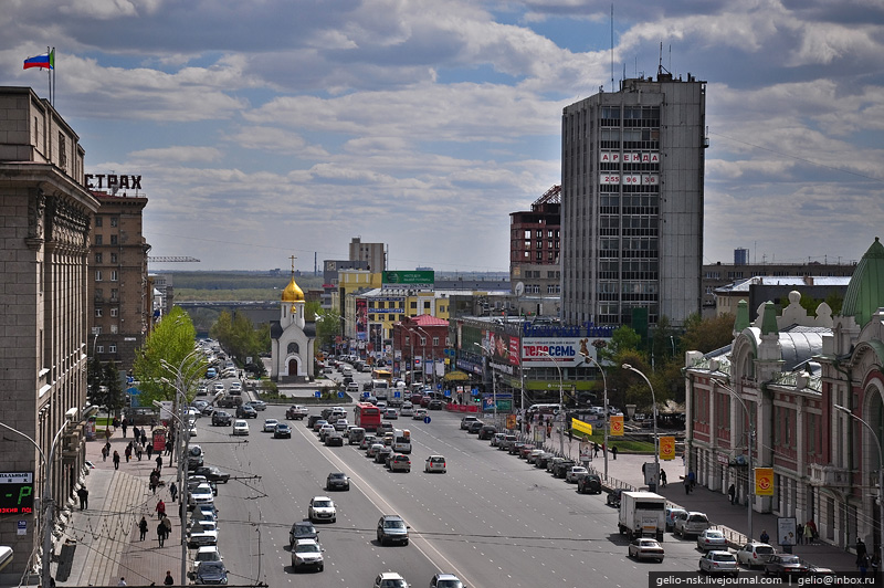 Новосибирск фото улиц города